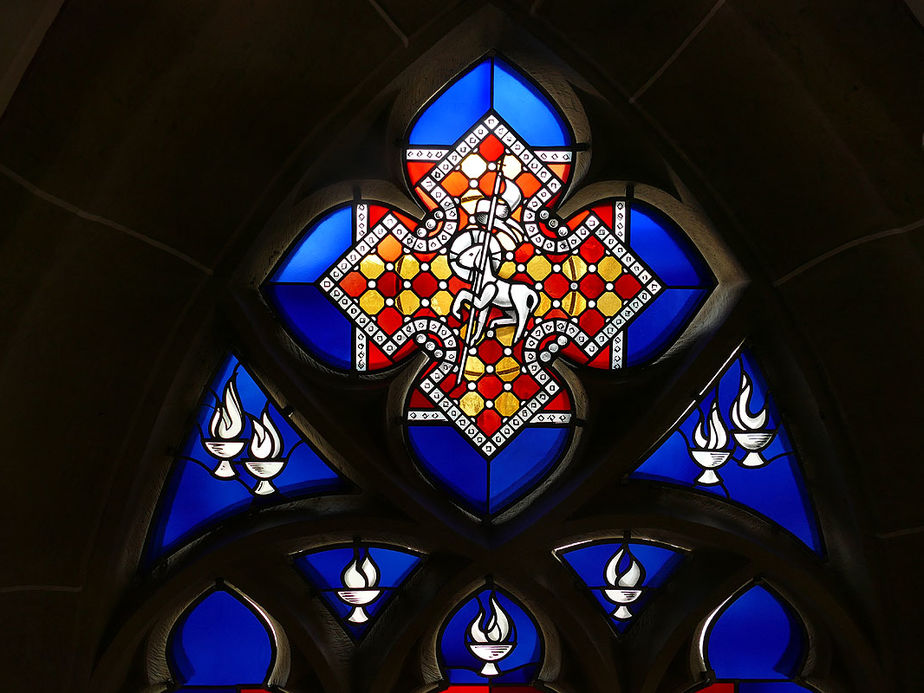 Die Chorfenster in der Stadtpfarrkirche St. Crescentius in Naumburg (Foto: Karl-Franz Thiede)